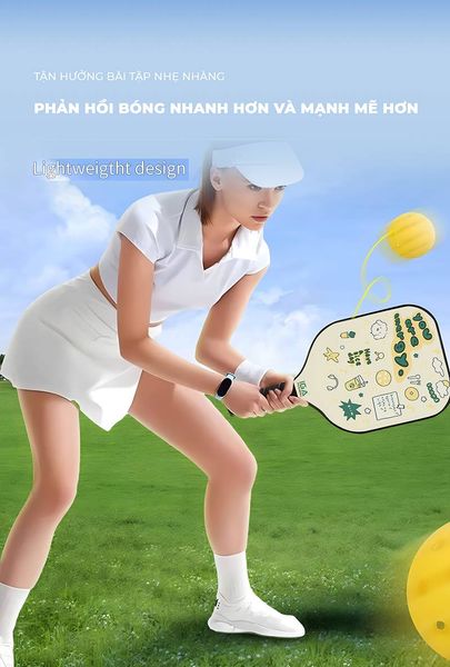 Vợt Pickleball họa tiết dễ thương - Nội thất IGA - PK01.6