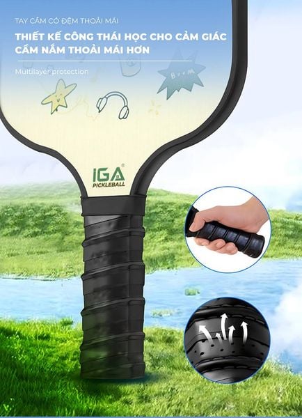 Vợt Pickleball họa tiết dễ thương - Nội thất IGA - PK01.6