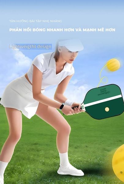 Vợt Pickleball xanh rêu - Nội thất IGA - PK01.7