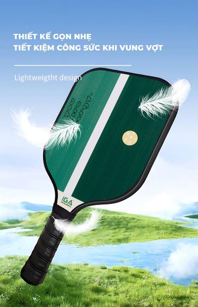 Vợt Pickleball xanh rêu - Nội thất IGA - PK01.7