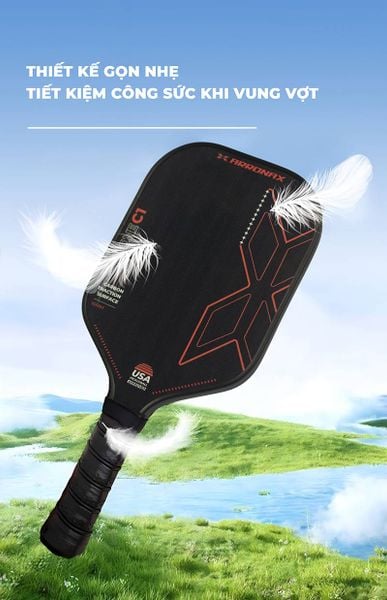 Vợt Pickleball full đen hiện tại - Nội thất IGA - PK01.8