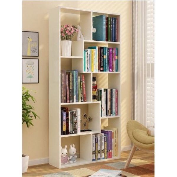 Kệ Sách Đứng Đa Tầng Để Sàn Tiết Kiệm Diện Tích - Nội Thất IGA - GP42