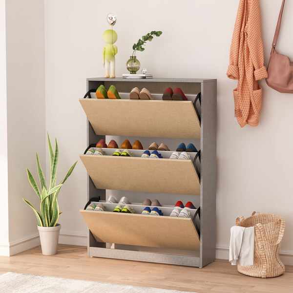 Tủ Giày Thông Minh 3 Ngăn Siêu Rộng Rãi - Nội Thất IGA - GP20