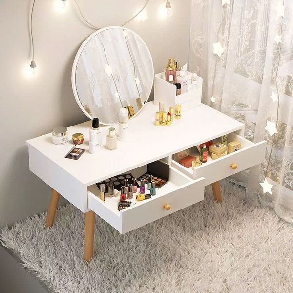 Bàn Trang Điểm Mini Kèm Gương Soi Siêu Sắc Nét - Nội Thất IGA - GP140
