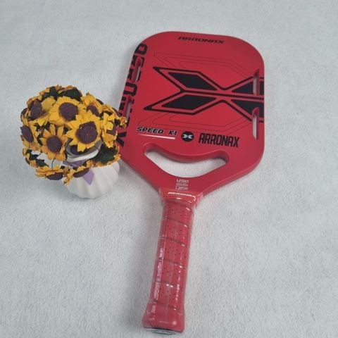 Vợt pickleball Arronax Speed X1 đỏ họa tiết đen - Nội thất IGA - PK03.1