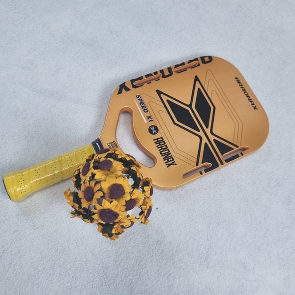 Vợt pickleball Arronax Speed X1 vàng họa tiết đen - Nội thất IGA - PK03.2