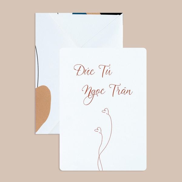  Thiệp cưới LICIA - Thiệp cưới Hiện Đại - Thiết kế thiệp cưới in sẵn The Couple 