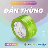  Băng Keo In Mỹ Phẩm Cao Cấp 48mm x 72m - Nền Màu Chữ Trắng Sữa 