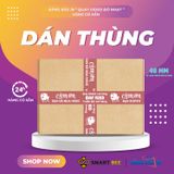  Băng keo in Mẫu in sẵn Quay VIDEO Trước Khi Mở Hàng 48MMx72M - Đỏ Nhạt & Trắng Sữa 