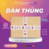  Băng keo in Hàng Dễ Vỡ - Doreamon [48MMx72M] Đỏ Tím & Trắng Sữa HDVxDRMxNTCM 