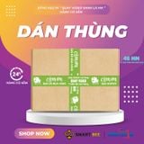  Băng keo in Mẫu in sẵn Quay VIDEO Trước Khi Mở Hàng Xanh lá mạ & Trắng sữa 48MMx72M 