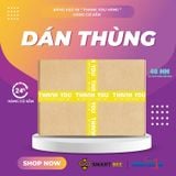  Băng Keo In Thank You [48MMx72M] Màu nền Vàng & Chữ Trắng Sữa 