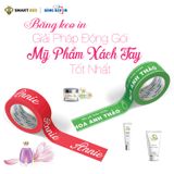  Băng Keo In Xanh Lá Cây nền Đỏ 48mmx72met - Giải Pháp Đóng Gói Mỹ Phẩm Xách Tay Tốt Nhất! 