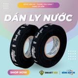  Băng keo in Thank You [12MMx72M] - Nền Đen & Chữ Trắng Sữa 12TYxNMCT 