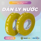  Băng keo in Thank You [12MMx72M] Nền Vàng Đậm & Chữ Trắng Sữa 12TYxNMCT 