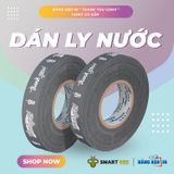  Băng Keo In Thank You [12MMx72M] Nền Xám Khói & Chữ Trắng Sữa 12TYxNMCT 