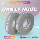  Băng keo in Thank You [12MMx72M] - Nền Xám & Chữ Trắng Sữa 12TYxNMCT 