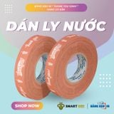  Băng Keo In Thank You [12MMx72M] Nền Cam Nhạt & Chữ Trắng Sữa 12TYxNMCT 