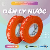  Băng Keo In Thank You [12MMx72M] Nền Cam & Chữ Trắng Sữa 12TYxNMCT 