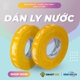  Băng Keo In Thank You 12MM Nền Vàng Chữ Trắng 