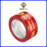  Băng keo in logo màu ĐỎ 