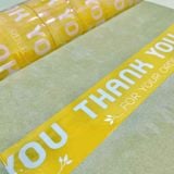  Băng Keo In Thank You [48MMx72M] Màu nền Vàng & Chữ Trắng Sữa 
