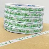  Băng Keo In Thank You [12MMx72M] Xanh Lá Mạ & Trắng Sữa Dán Ly, Dán Hộp 