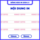  BĂNG KEO IN DÁN LY - MẪU 06 | NỀN TRẮNG CHỮ HỒNG THU HÚT 
