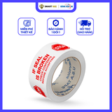  BĂNG KEO IN CHỮ NIÊM PHONG | CẢNH BÁO | STOP 48MM - GIÁ SỈ TỐT NHẤT 