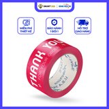  BĂNG KEO IN SẴN MẪU THANK YOU 48MM | 6 MÀU 