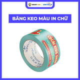  Băng Keo Màu In Chữ, In Logo Theo Yêu Cầu 