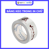  Băng Keo Trong In Chữ, In Logo Theo Yêu Cầu 