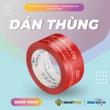  Băng Keo In Mỹ Phẩm Cao Cấp [48MMx72M] Nền Đỏ Hồng & Chữ Trắng Sữa MPCCxNMCT 