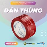  Băng Keo In Mỹ Phẩm Cao Cấp [48MMx72M] Nền Đỏ Đậm & Chữ Trắng Sữa MPCCxNMCT 