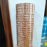  Băng Keo In Thank You [12MMx72M] Màu Nền Nâu Đất & Chữ Trắng Sữa 12TYxNMCT 
