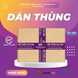  Băng Keo In Mỹ Phẩm Cao Cấp [48MMx72M] Nền Tím Đậm & Chữ Trắng Sữa MPCCxNMCT 
