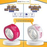  BĂNG KEO MÀU HỒNG IN LOGO THEO YÊU CẦU 