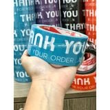  BĂNG KEO IN SẴN MẪU THANK YOU 48MM | 6 MÀU 