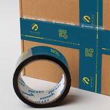  BĂNG KEO MÀU XANH NGỌC IN LOGO THEO YÊU CẦU 