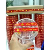  COMBO 20 Cuộn Băng Keo In Chữ Chúc Mừng Năm Mới 15mm + [TẶNG 1 CUỘN] 