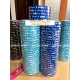  COMBO 2 Cây Băng Keo In Chữ THANK YOU 12mm (50 Cuộn) + [TẶNG 5 CUỘN] 