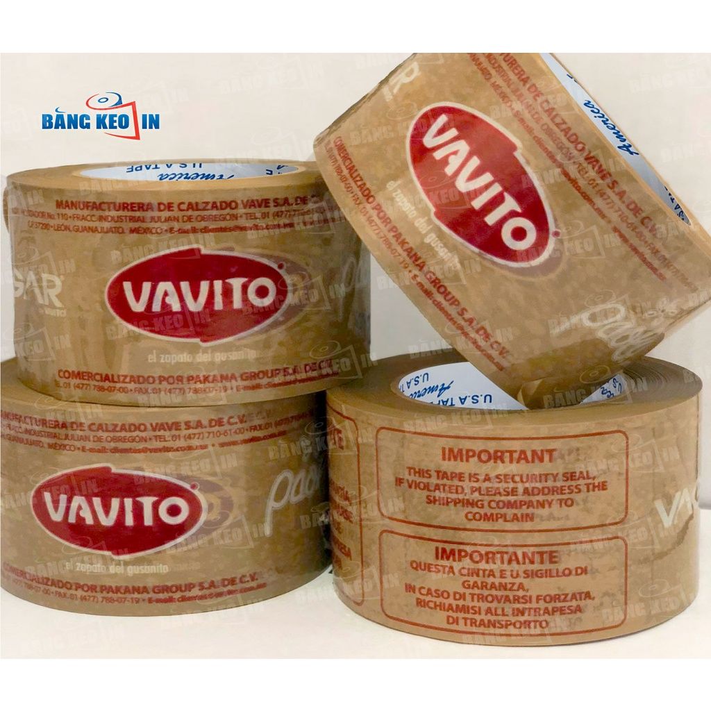  BĂNG KEO IN THEO YÊU CẦU CHO NGÀNH HÀNG TIÊU DÙNG FMCG 