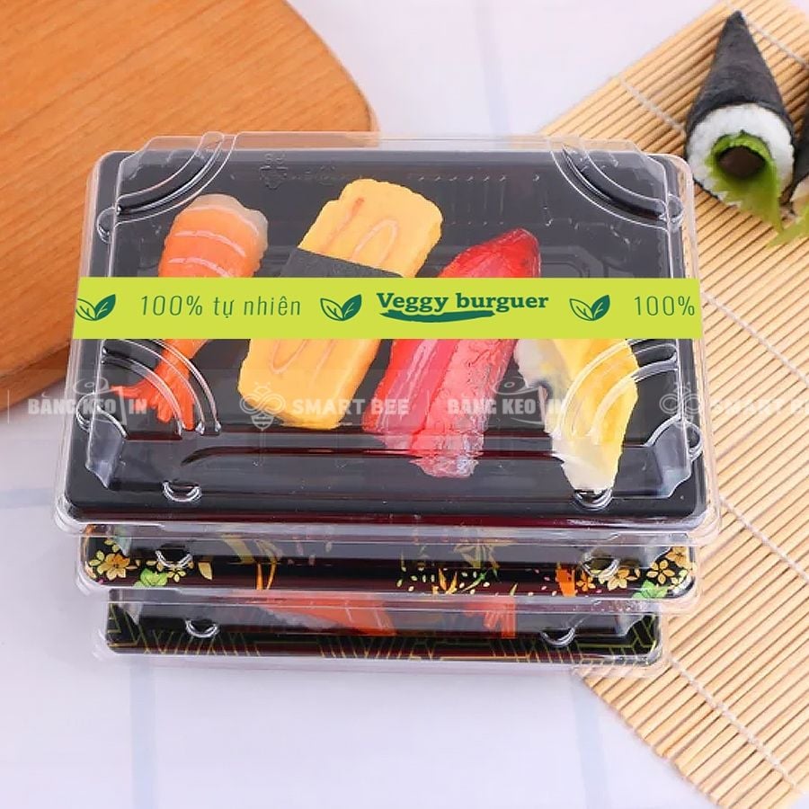  BĂNG KEO IN THEO YÊU CẦU CHO CỬA HÀNG ĐỒ ĂN VẶT 