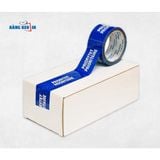  Băng keo màu XANH DƯƠNG in logo theo yêu cầu 