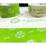  BĂNG KEO MÀU XANH LÁ IN LOGO THEO YÊU CẦU 