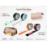  Băng keo IN LOGO, IN CHỮ cho cửa hàng tạp hóa, siêu thị 