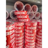  BĂNG KEO IN SẴN CHỮ MUA 2 TẶNG 1 | TRẮNG ĐỎ 24MM 