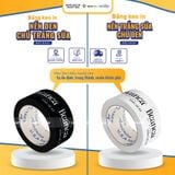  BĂNG KEO MÀU ĐEN IN THƯƠNG HIỆU THEO YÊU CẦU GIÁ SỈ - SMART BEE 