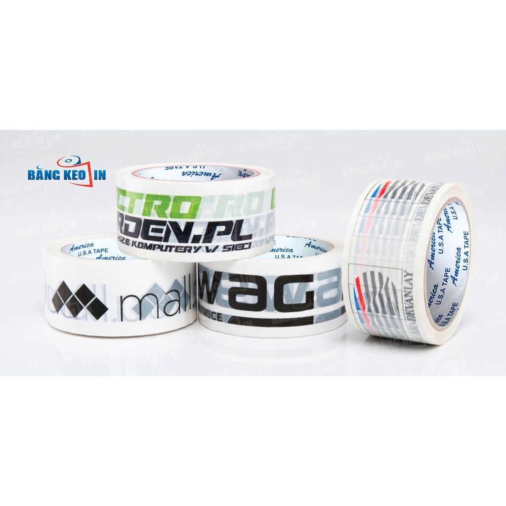  BĂNG KEO IN THEO YÊU CẦU CHO NGÀNH HÀNG TIÊU DÙNG FMCG 