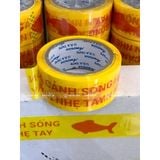  [CÓ SẴN] Băng keo niêm phong CÁ CẢNH SỐNG XIN NHẸ TAY 